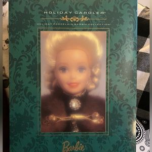 Barbie - Holiday Caroler, porcelain